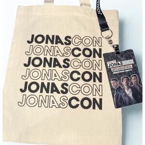 Jonas Brothers Jonas Con Tote Bag Lanyard 2025 NJ Limited Edition Set